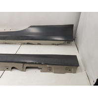 12 BMW 650i F12 Convertible #1306 Side Skirt Pair Rocker Panel Trim Left & Right 51777223081, 51777223082