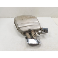 12 BMW 650i F12 Convertible #1306 Muffler w/ Dual Tip Exhaust 55k Miles N63 Left 18307646961