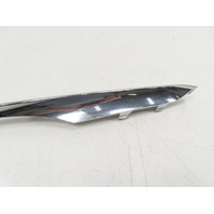 12 BMW 650i F12 Convertible #1306 Trim Front Bumper Lower Filler Finish Left 51117235459