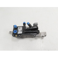 12 BMW 650i F12 Convertible #1306 Oil Cooler Engine Axillary Radiator Left Side 17117805630