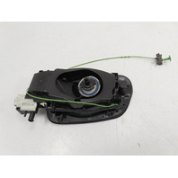 12 BMW 650i F12 Convertible #1306 Fuel Door, Gas Filler Lid Orion Silver 51177228213