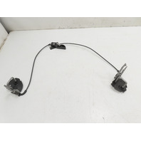 12 BMW 650i F12 Convertible #1306 Lock Latch Set, Hood Catch Striker Stopper