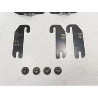 12 BMW 650i F12 Convertible #1306 Hinge Flap Pair, Soft Top Tonneau Lid 51177226973