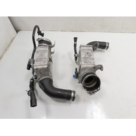 12 BMW 650i F12 Intercooler Pair & Pipes 4.4L N63 Twin Turbo Engine Left & Right