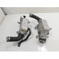 12 BMW 650i F12 Intercooler Pair & Pipes 4.4L N63 Twin Turbo Engine Left & Right