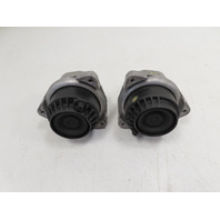 12 BMW 650i F12 Convertible #1306 Mount Bracket Pair, Engine OEM Left & Right 22116851263, 22116851264