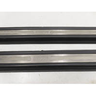 12 BMW 650i F12 Convertible #1306 Trim Pair Door Sill Scuff Plate Left & Right illuminating 51477219893
