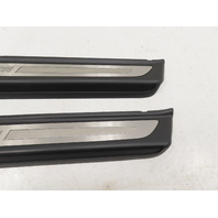 12 BMW 650i F12 Convertible #1306 Trim Pair Door Sill Scuff Plate Left & Right illuminating 51477219893