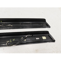 12 BMW 650i F12 Convertible #1306 Trim Pair Door Sill Scuff Plate Left & Right illuminating 51477219893