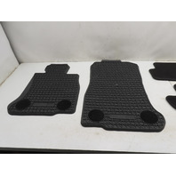12 BMW 650i F12 Convertible #1306 Rubber Floor Mat Set, All-weather Carpet L&R
