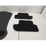 12 BMW 650i F12 Convertible #1306 Rubber Floor Mat Set, All-weather Carpet L&R