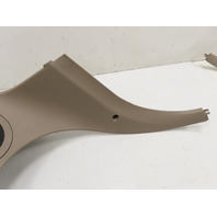 99 BMW Z3 E36 2.8L #1307 Trim Pair, Rear Quarter Lateral w/ Roll Bar Beige