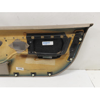 99 BMW Z3 E36 2.8L #1307 Door Panel, Oregon Leather Left Beige 99-02