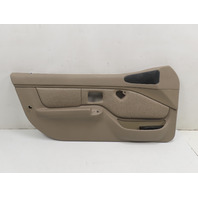 99 BMW Z3 E36 2.8L #1307 Door Panel, Oregon Leather Left Beige 99-02