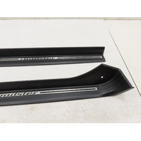 99 BMW Z3 E36 2.8L #1307 Trim Pair, Door Sill "ROADSTER" Script 51478397501, 51478397502