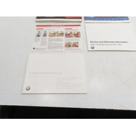 99 BMW Z3 E36 2.8L #1307 Owner's Manual & Books w/ Case
