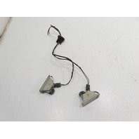 99 BMW Z3 E36 2.8L #1307 Light Lamp Pair License Plate w/ Wiring Rear