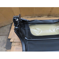 98 Porsche Boxster 986 #1308 Convertible Soft Top W/ Plastic Window Black
