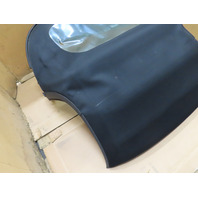 98 Porsche Boxster 986 #1308 Convertible Soft Top W/ Plastic Window Black