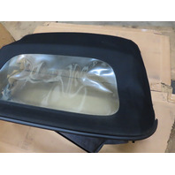 98 Porsche Boxster 986 #1308 Convertible Soft Top W/ Plastic Window Black