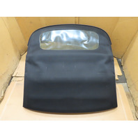 98 Porsche Boxster 986 #1308 Convertible Soft Top W/ Plastic Window Black