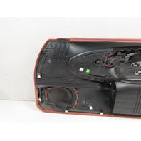 98 Porsche Boxster 986 #1308 Door Panel, Red Leather, Left