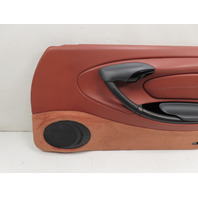 98 Porsche Boxster 986 #1308 Door Panel, Red Leather, Right