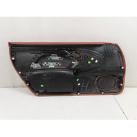 98 Porsche Boxster 986 #1308 Door Panel, Red Leather, Right