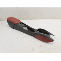 98 Porsche Boxster 986 #1308 Center Console, w/ Armrest Black/Red