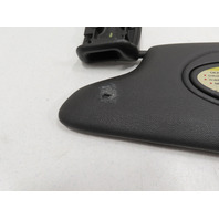 98 Porsche Boxster 986 #1308 Sunvisor, Left Driver Side, Black 98656160700