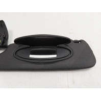 98 Porsche Boxster 986 #1308 Sunvisor, Left Driver Side, Black 98656160700