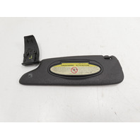 98 Porsche Boxster 986 #1308 Sunvisor, Left Driver Side, Black 98656160700
