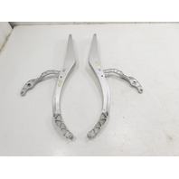 98 Porsche Boxster 986 #1308 Hinge Pair, Convertible Top Cover Guide Arms 98656155201 98656155101