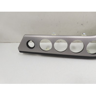 11 BMW Z4 E89 #1309 Trim, Dashboard Right, Black Aluminum Carbon Shadow 9167644