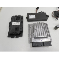 11 BMW Z4 E89 #1309 Lock Set, Ignition, Engine Computer ECU Immobilizer 35i N54