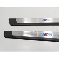 11 BMW Z4 E89 #1309 Trim Pair, M Door Sill Cover 51478040124 51478040123