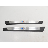 11 BMW Z4 E89 #1309 Trim Pair, M Door Sill Cover 51478040124 51478040123