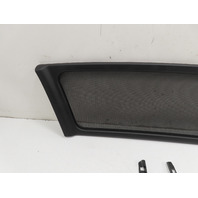 11 BMW Z4 E89 #1309 Wind Deflector, Trim Center Net w/ Bracket Mount 54347234867
