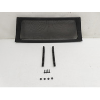 11 BMW Z4 E89 #1309 Wind Deflector, Trim Center Net w/ Bracket Mount 54347234867