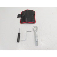 11 BMW Z4 E89 #1309 Tool Kit & Pouch Bag Carrier Black Red 6788732 OEM