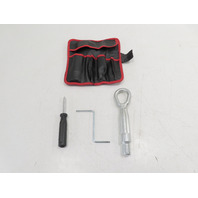 11 BMW Z4 E89 #1309 Tool Kit & Pouch Bag Carrier Black Red 6788732 OEM