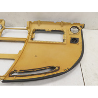 06 Lamborghini Gallardo #1310 Trim Dashboard Cover Assembly Black Grey Stitch 401857041E