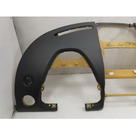 06 Lamborghini Gallardo #1310 Trim Dashboard Cover Assembly Black Grey Stitch 401857041E