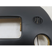 06 Lamborghini Gallardo #1310 Trim Dashboard Cover Assembly Black Grey Stitch 401857041E