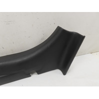 06 Lamborghini Gallardo #1310 Trim, Door Sill Cover Leather Black Right 400854904C