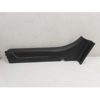 06 Lamborghini Gallardo #1310 Trim, Door Sill Cover Leather Black Right 400854904C