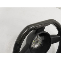06 Lamborghini Gallardo #1310 Steering Wheel OEM 3-Spoke Carbon Fiber 400419091