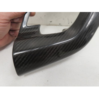 06 Lamborghini Gallardo Grab Handle Door Interior Carbon Fiber Left OEM 400867171D
