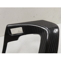 06 Lamborghini Gallardo Grab Handle Door Interior Carbon Fiber Left OEM 400867171D