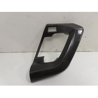 06 Lamborghini Gallardo Grab Handle Door Interior Carbon Fiber Left OEM 400867171D